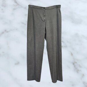 Briggs New York Gray Pin Stripe Pants - 14